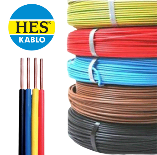 Hes H07V-R 10 mm NYA Tesisat Tip Enerji Kablosu 100 metre