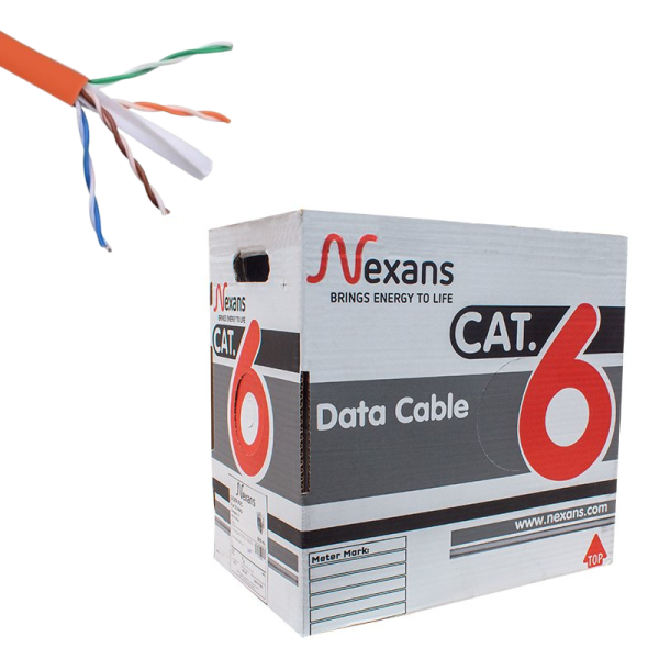 Nexans Halojen Free Cat6 Veri İletişim Data Kablosu 305 Metre