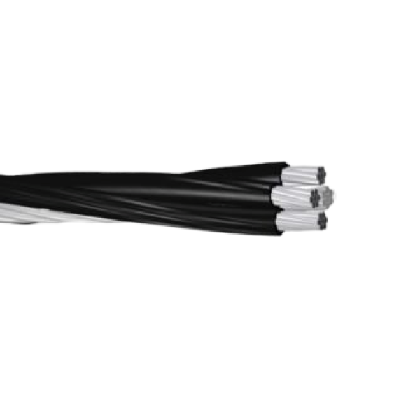 KabloPiyasa 3x70+95 AER Alüminyum İletkenli Askı Telli Havai Kablo 1 Metre