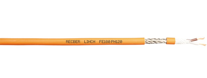 Reçber LIHCH FE180 PH120 7x1 Yangına Dayanıklı Kablo Halogen Free 100 Metre