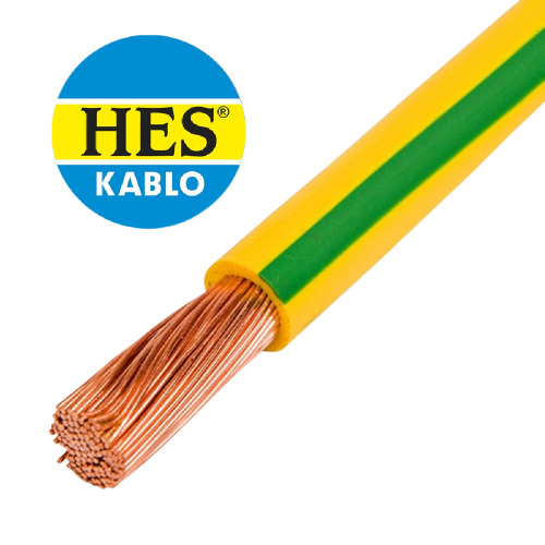 Hes H07V-K 150 mm NYAF Çok Telli Enerji Kablosu 1 Metre