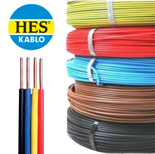 Hes H07V-R 25 mm NYA Tesisat Tip Enerji Kablosu 1 metre