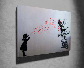 Astronot ve Küçük Kız | Banksy