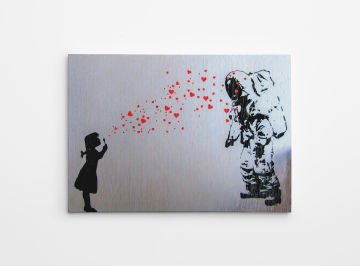 Astronot ve Küçük Kız | Banksy