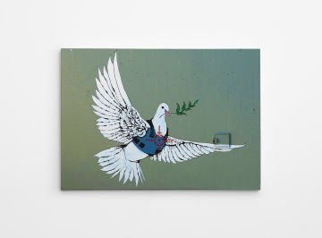 Güvercin ve Zeytin Dalı | Banksy