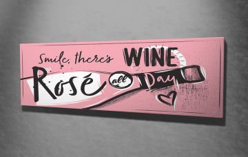 Wine Day Kanvas Tablo