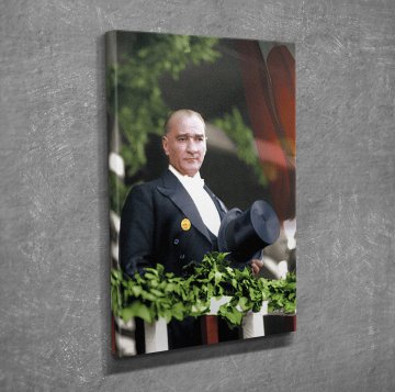 Ulu Önder Atatürk Kanvas Tablo