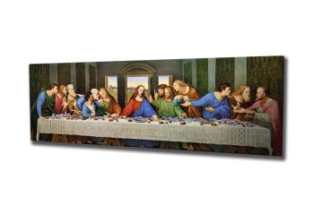 Son Akşam Yemeği 'Leonardo da Vinci' Kanvas Tablo