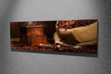 Kahve Çekirdekleri Kanvas Tablo