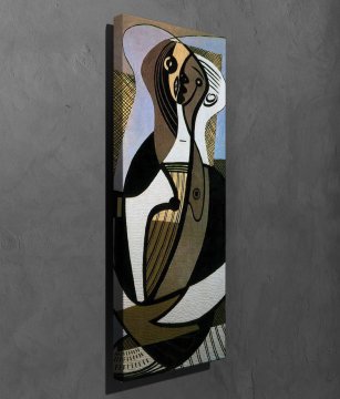 'Seated Woman' Pablo Picasso Kanvas Tablo