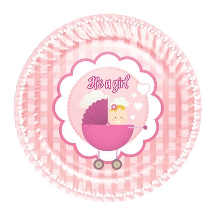 İt is Girl Tabak 8 Adet