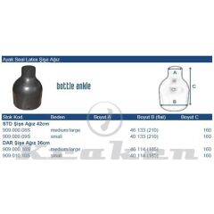 KRAKEN Kuru Elbise Ayak Seal Latex STD Şişe Ağız Bottle