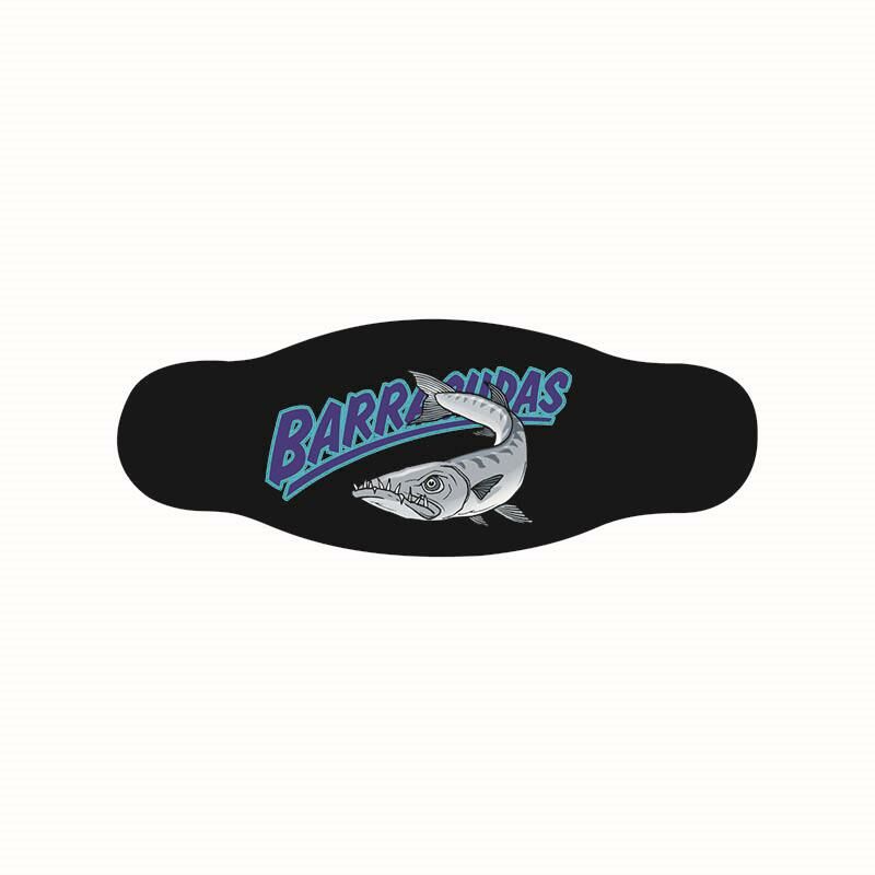 BESTDIVERS Maske Arkalığı BARRACUDAS, Neopren