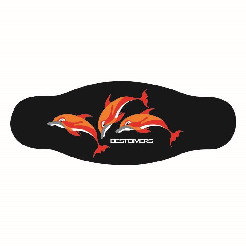 BESTDIVERS Maske Arkalığı 3 DOLPHIN Neopren