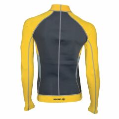 BEUCHAT Rash Guard Uzun ATOLL, 2 mm, Erkek, Sarı