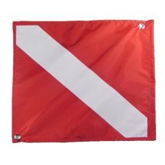 KRAKEN Bayrak Dalış, Kırmızı 32x38 cm