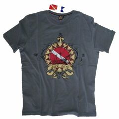 KING OF SCUBA T-Shirt NAVİGA