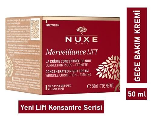 Nuxe Merveillance Lift Concentrated Night Cream 50 ml - Gece Kremi