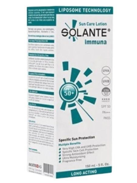 Solante Immuna Lotion Spf 50+ 150 ml Hassas Ciltler İçin Güneş Losyonu