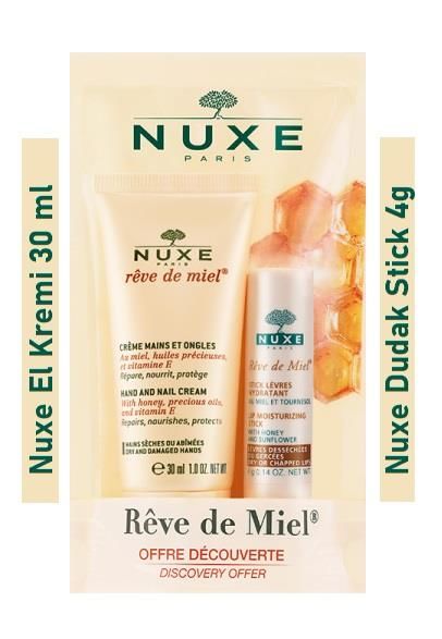Nuxe Reve De Miel Hand And Nail Cream Set 30 ml