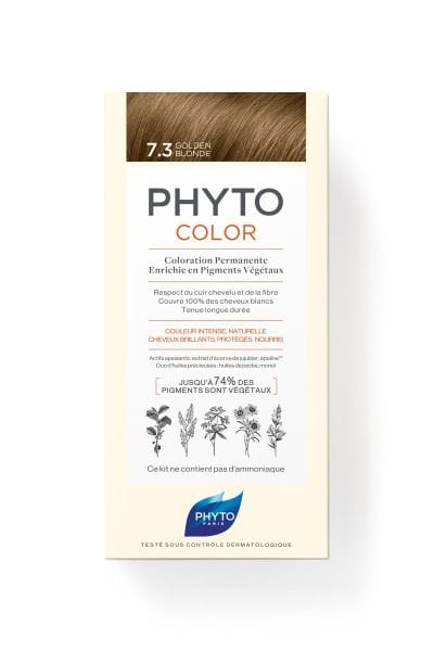 Phyto Phytocolor 7.3 Kumral Dore Amonyaksız Kalıcı Bitkisel Saç Boyası
