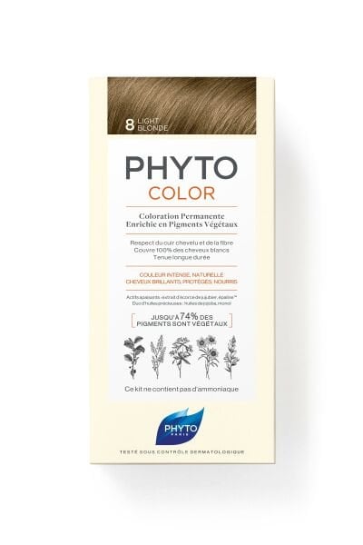 Phyto Phytocolor 8 Sarı Amonyaksız Kalıcı Bitkisel Saç Boyası