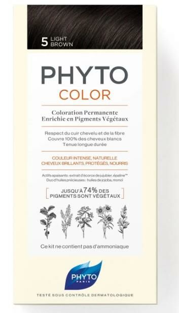 Phyto Phytocolor 5 Açık Kestane Bitkisel Saç Boyası