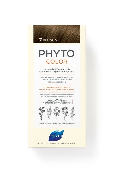 Phytocolor 7 Kumral Amonyaksız Kalıcı Bitkisel Saç Boyası