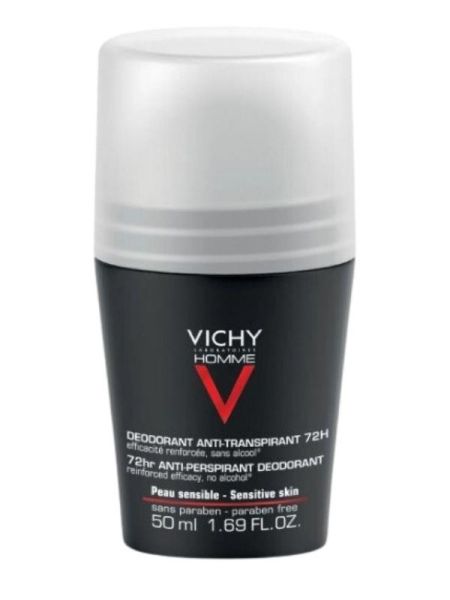 Vichy Homme Deodorant Roll-On Yoğun Kontrol 50ml