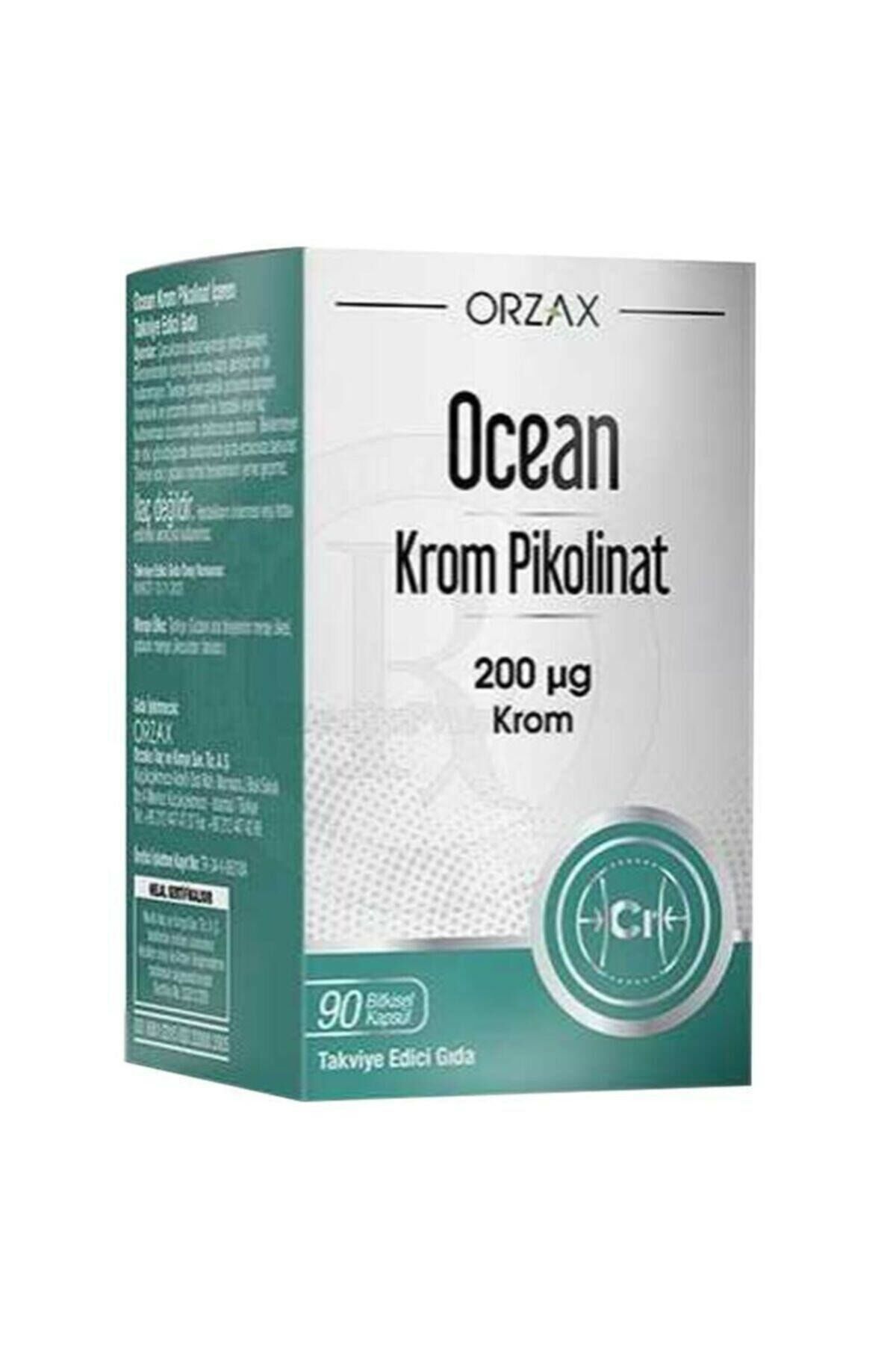 Orzax Ocean Krom Pikolinat 20 Mcg 90 Kapsül