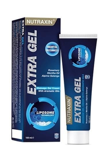 Nutraxin Extra Gel Aromatik Yağlar içeren Masaj Jel-Krem 100 ml