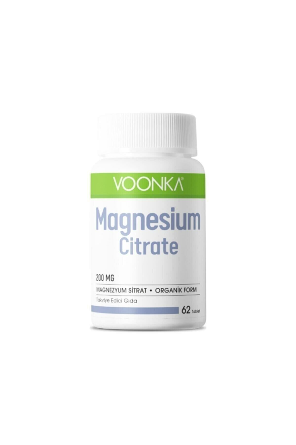 Voonka Magnesium Citrate 200 mg 62 Tablet