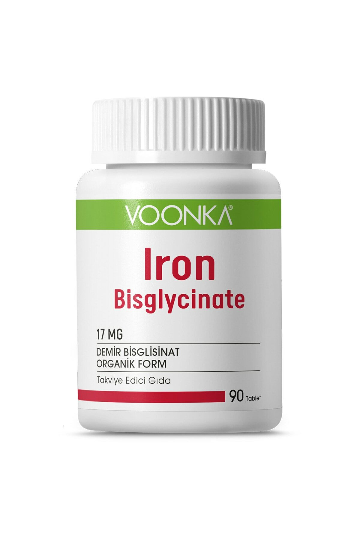 Voonka Iron Bisglycinate 90 Tablet