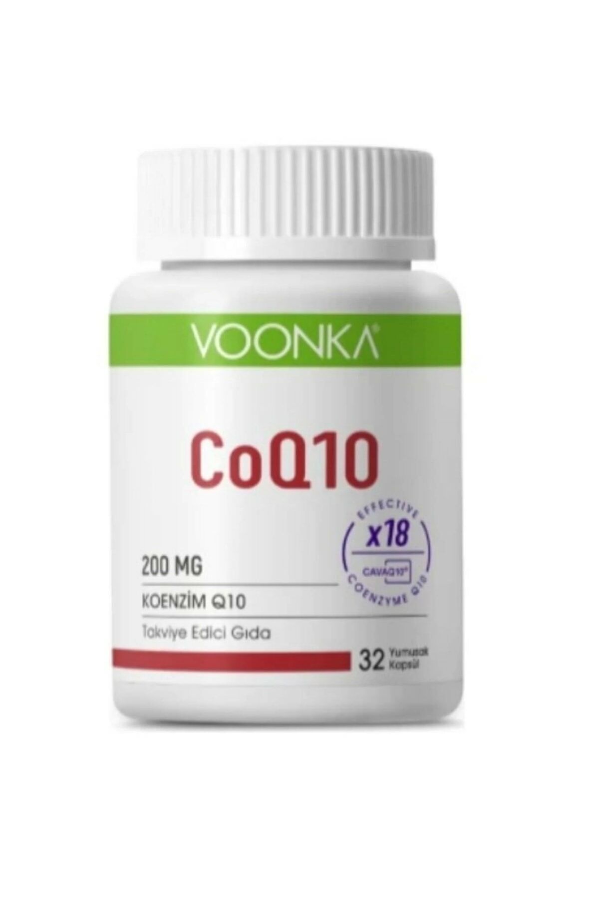 Voonka Coq10 200 Mg 32 Kapsül