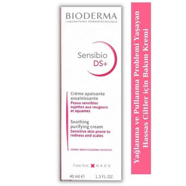 Bioderma Sensibio DS+ Cream 40 ml SKT: 02 / 2025