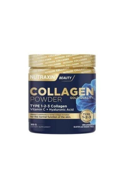 Nutraxin Collagen Powder Toz 300 gr Aromasız Kolajen Tip 1, 2, 3