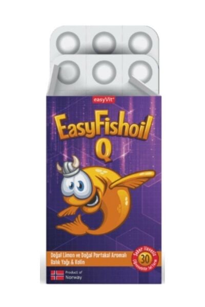 EASYVİT Q Kids Çiğnenebilir 30 Tablet