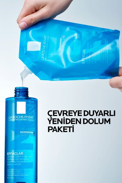 La Roche Posay Yağlı Ve Akneye Eğilimli Ciltler Için Effaclar Jel 400ml Tekrar Dolum Paketi