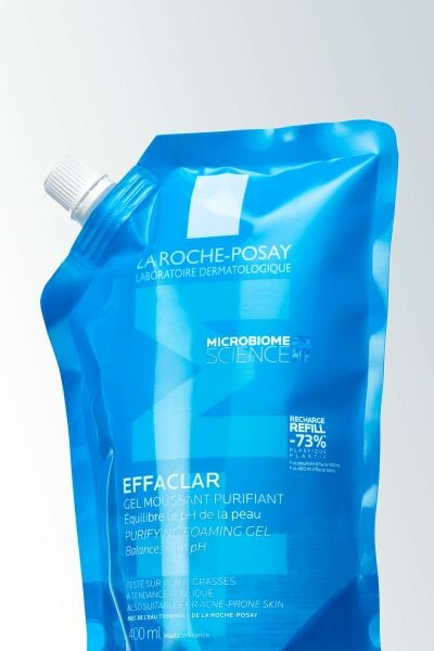 La Roche Posay Yağlı Ve Akneye Eğilimli Ciltler Için Effaclar Jel 400ml Tekrar Dolum Paketi