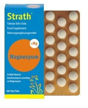 Strath Magnezyum Takviye Edici Gıda 100 Tablet