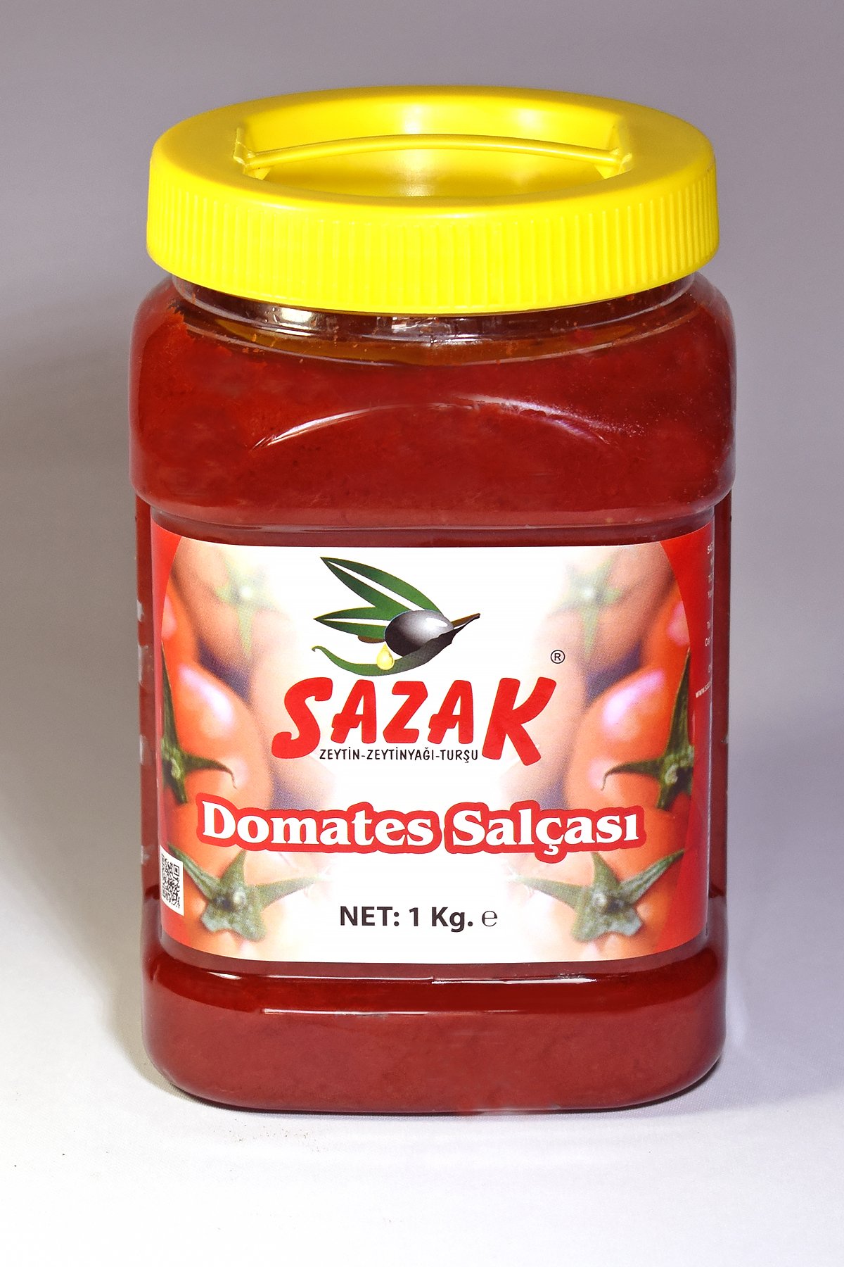 Sazak Domates Salçası 1 KG ( Köy Usulü Katkısız )
