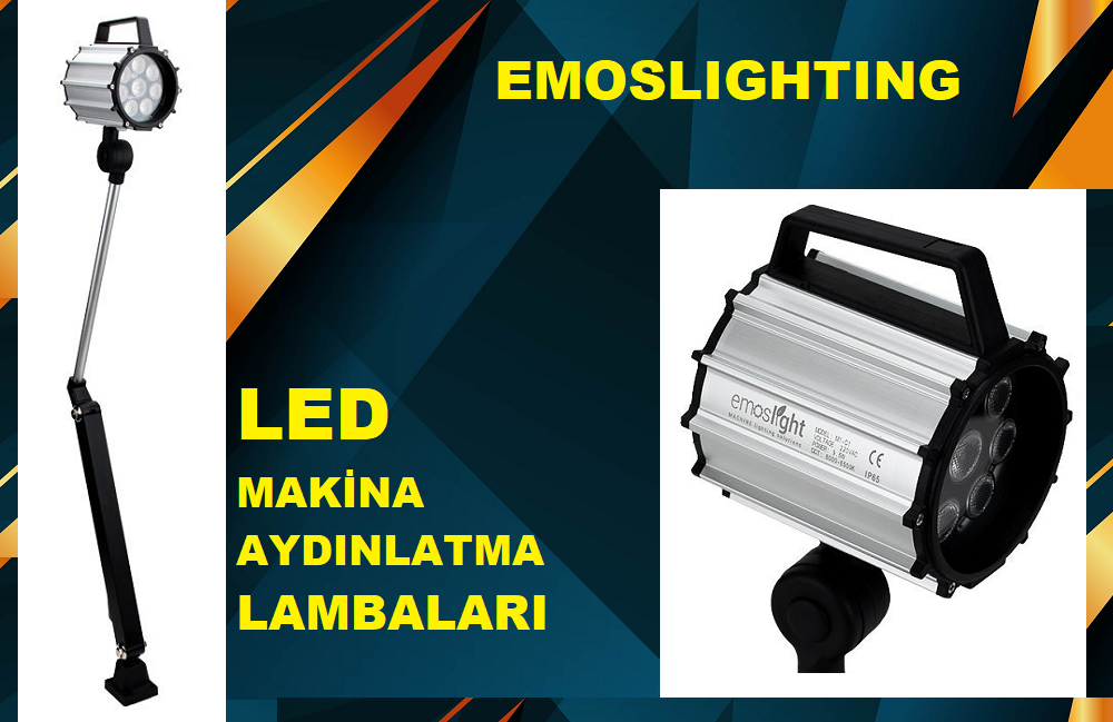 LED Makina Aydınlatma Lambalarının Kullanım Alanları Nedir?