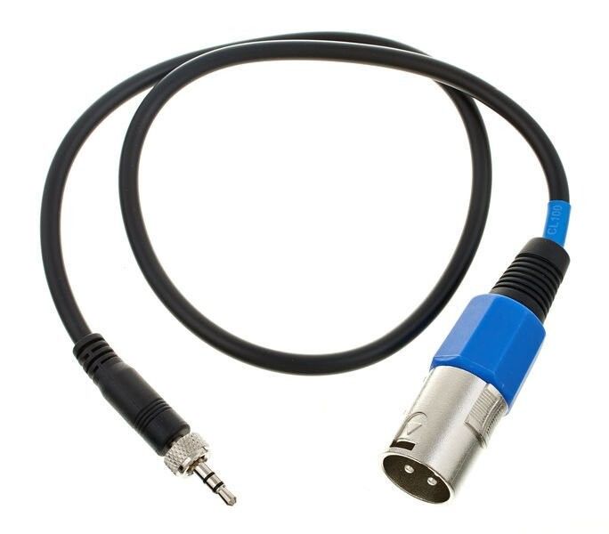 Sennheiser CL 100 Line cable for EK 100. 3.5mm EW jack -> 3-pin XLR-M