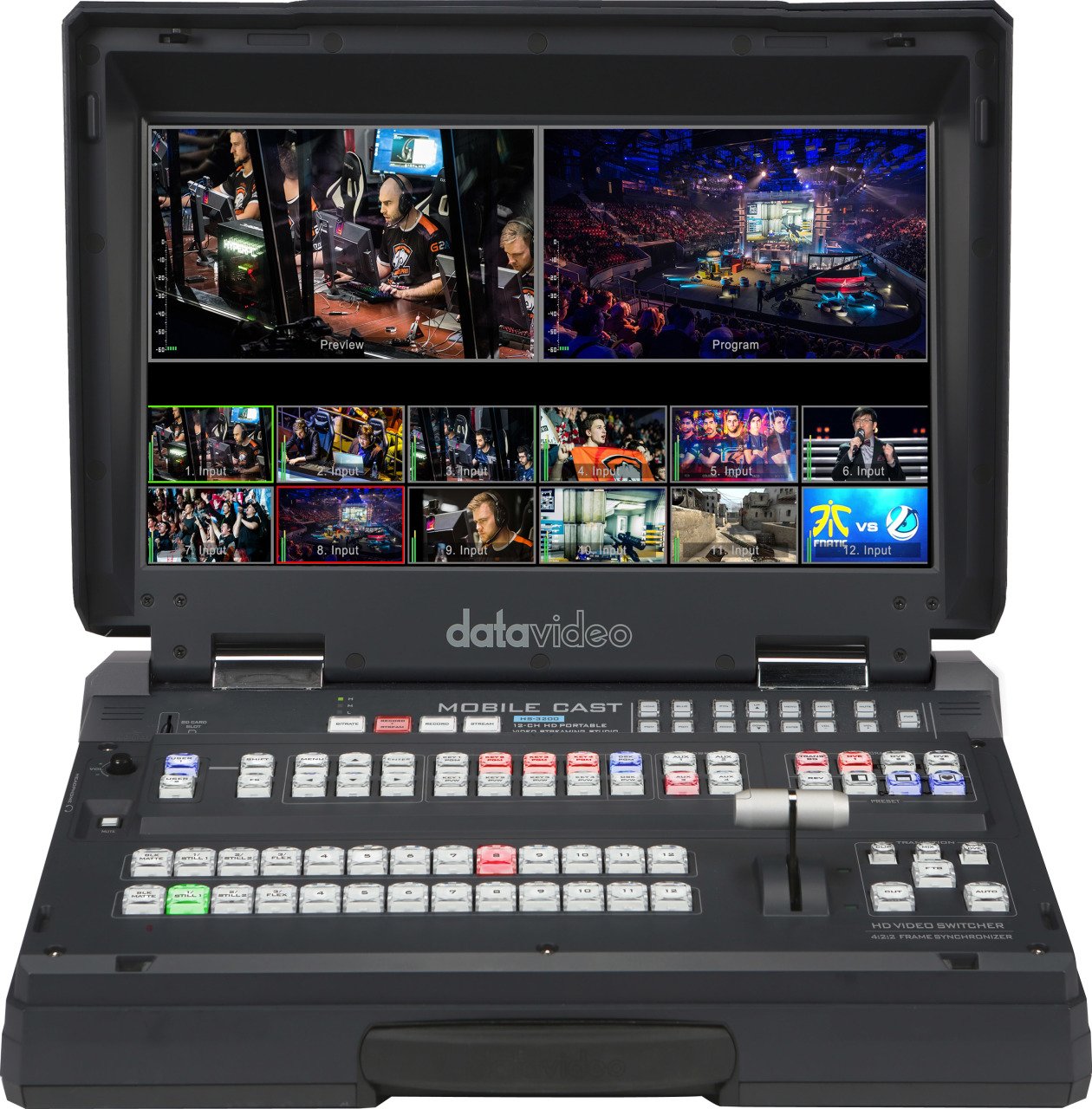 Datavideo HS-3200 HD 12-Kanal HD Taşınabilir Video Akış Stüdyosu