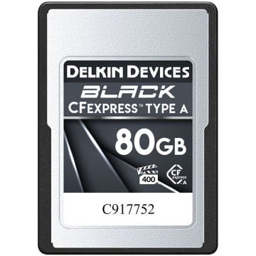 Delkin Devices 80GB Black CFexpress Tip A Hafıza Kartı