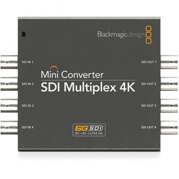 Blackmagic Mini Converter - SDI Multiplex 4K