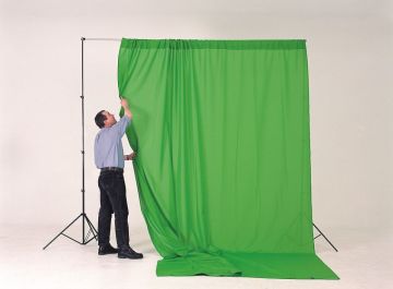 Lastolite Chromakey Curtain 3 x 3.5m Green-LC5781