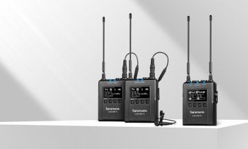 Saramonic UWMIC9S KIT 2 (RX + TX + TX) Kablosuz Yaka Mikrofonu 2`li