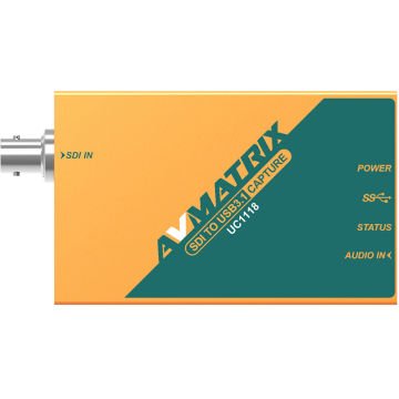 AVMATRIX UC1118 SDI to USB 3.1 Type-C  Capture Kart