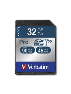 Verbatim 32GB SDHC Pro U3 Hafıza Kartı